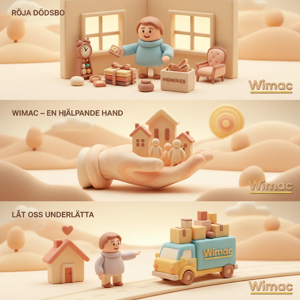 Att röja dödsbo: Wimac hjälper dig 4 röja dödsbo illustration 4