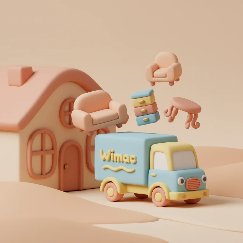 bortforsling möbler illustration 2