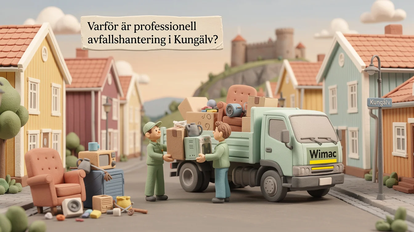 Miljöfokus och återvinning – wimacs engagemang - Bortforsling / Skräphämtning i kungälv