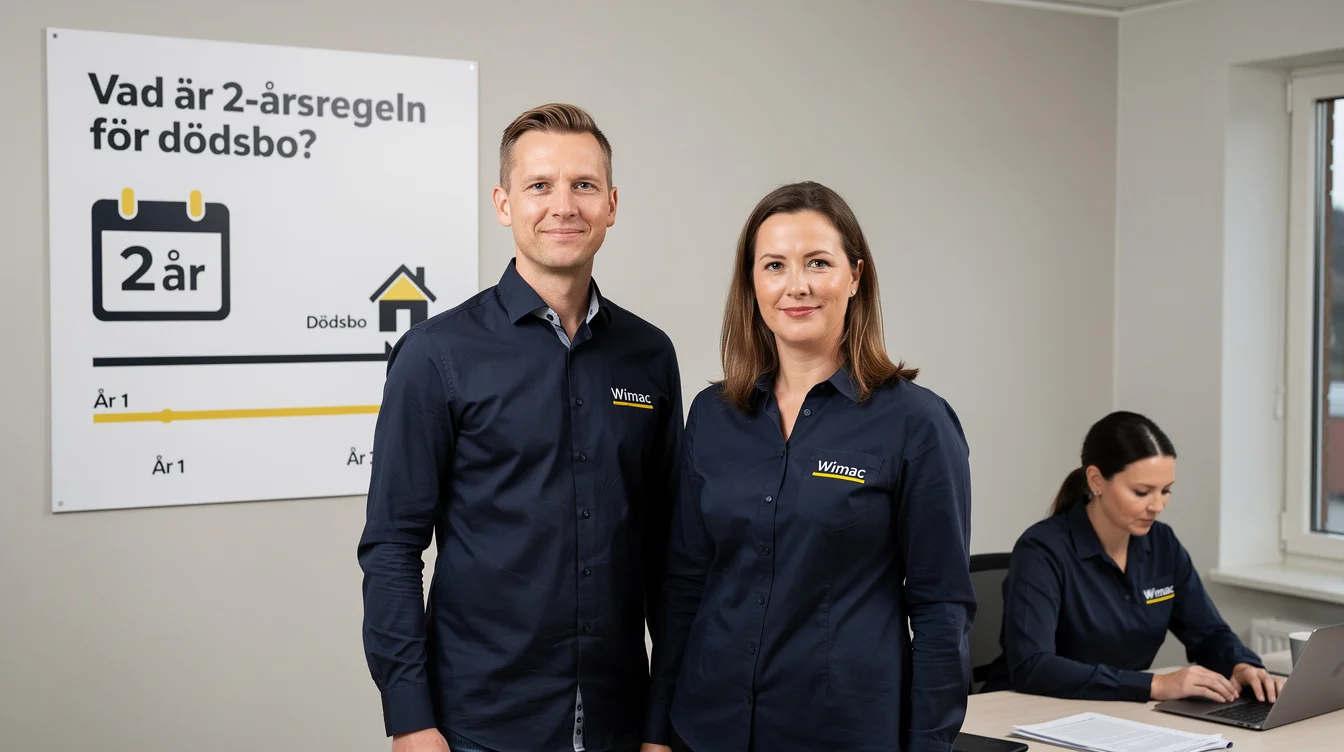 Deklaration och skatt för dödsboet - Vad är 2-årsregeln för dödsbo?
